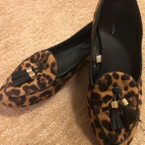 Leopard Print Flats